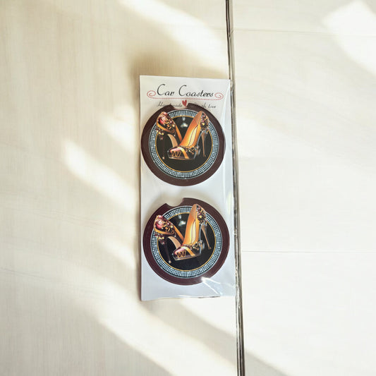 Ceramic Car Coasters